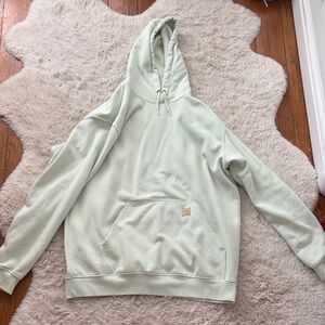 Women’s xl light green Carhartt sweatshirt